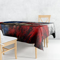 Texas Remember The Alamo Tablecloth Distressed Splatter Paint Texan Pride