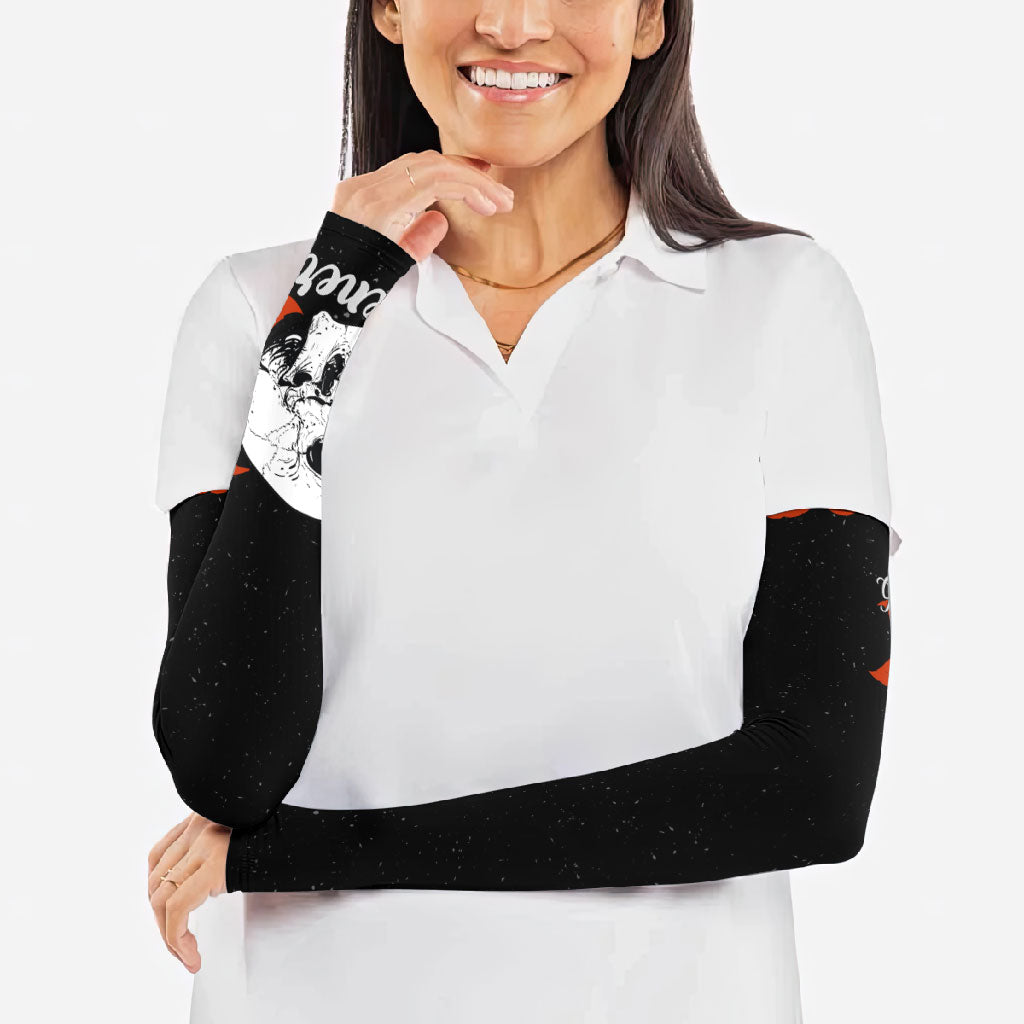Generation X Skull Arm Sleeves Retro Distressed Grunge Edgy Nostalgia
