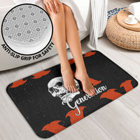 Generation X Skull Bathroom Set Retro Distressed Grunge Edgy Nostalgia