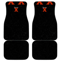 Generation X Skull Car Mats Retro Distressed Grunge Edgy Nostalgia