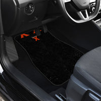 Generation X Skull Car Mats Retro Distressed Grunge Edgy Nostalgia