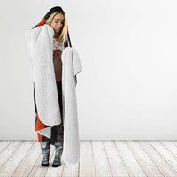 Generation X Skull Hooded Blanket Retro Distressed Grunge Edgy Nostalgia