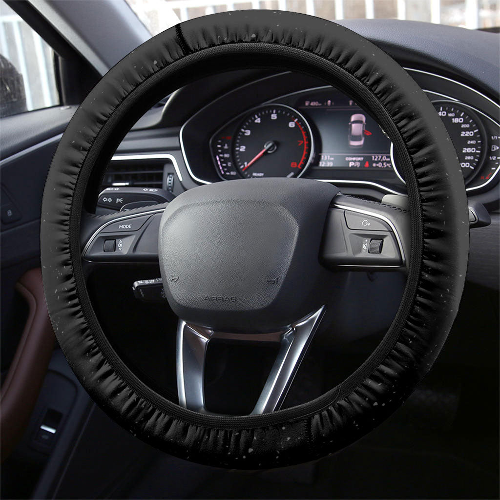 Generation X Skull Steering Wheel Cover Retro Distressed Grunge Edgy Nostalgia