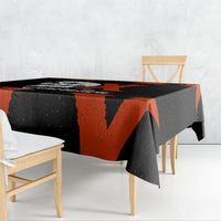 Generation X Skull Tablecloth Retro Distressed Grunge Edgy Nostalgia