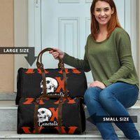 Generation X Skull Travel Bag Retro Distressed Grunge Edgy Nostalgia