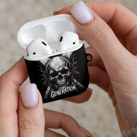 Generation X Skull AirPods Case Distressed Heavy Metal Grunge