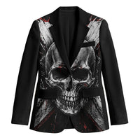 Generation X Skull Blazer Distressed Heavy Metal Grunge