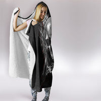 Generation X Skull Hooded Blanket Distressed Heavy Metal Grunge