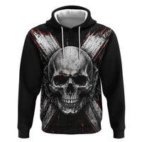 Generation X Skull Hoodie Distressed Heavy Metal Grunge