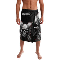 Generation X Skull Lavalava Distressed Heavy Metal Grunge