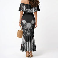 Generation X Skull Mermaid Dress Distressed Heavy Metal Grunge
