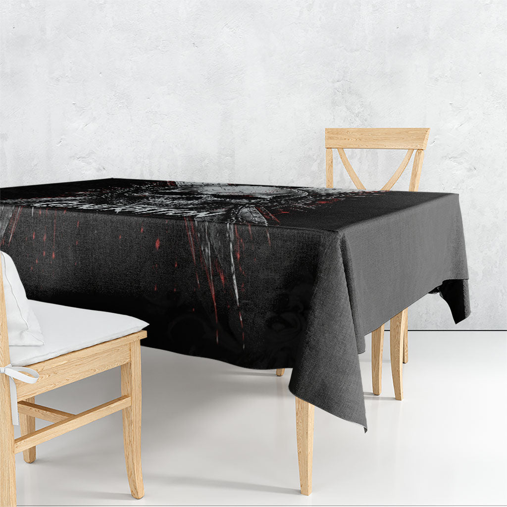 Generation X Skull Tablecloth Distressed Heavy Metal Grunge