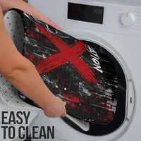 Generation X Mohawk Skull Bathroom Set Distressed Punk Rock Grunge