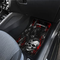 Generation X Mohawk Skull Car Mats Distressed Punk Rock Grunge