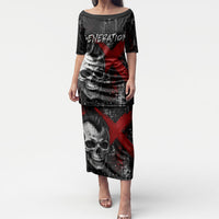 Generation X Mohawk Skull Puletasi Distressed Punk Rock Grunge