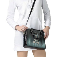 Bigfoot Wilderness Solitude Shoulder Handbag Cryptid Forest Graphic In Distressed Vintage Style