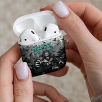 Bigfoot Stay Wild I Hate People AirPods Case Angry Sasquatch Distressed Forest Dark Fantasy