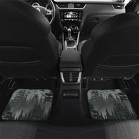 Bigfoot Stay Wild I Hate People Car Mats Angry Sasquatch Distressed Forest Dark Fantasy