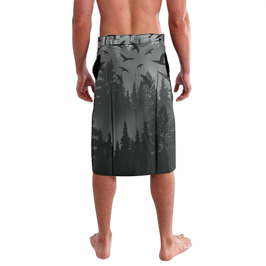 Bigfoot Stay Wild I Hate People Lavalava Angry Sasquatch Distressed Forest Dark Fantasy