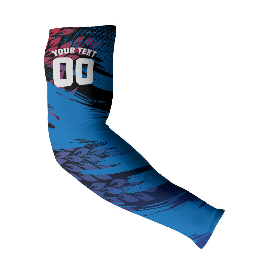 Personalized Antigua And Barbuda Cricket Arm Sleeves Falcons Mascot Sport Style