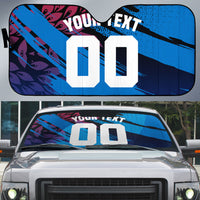 Personalized Antigua And Barbuda Cricket Auto Sun Shade Falcons Mascot Sport Style