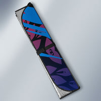 Personalized Antigua And Barbuda Cricket Auto Sun Shade Falcons Mascot Sport Style