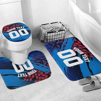 Personalized Antigua And Barbuda Cricket Bathroom Set Falcons Mascot Sport Style