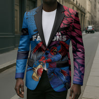 Personalized Antigua And Barbuda Cricket Blazer Falcons Mascot Sport Style