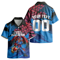Personalized Antigua And Barbuda Cricket Kid Hawaiian Shirt Falcons Mascot Sport Style