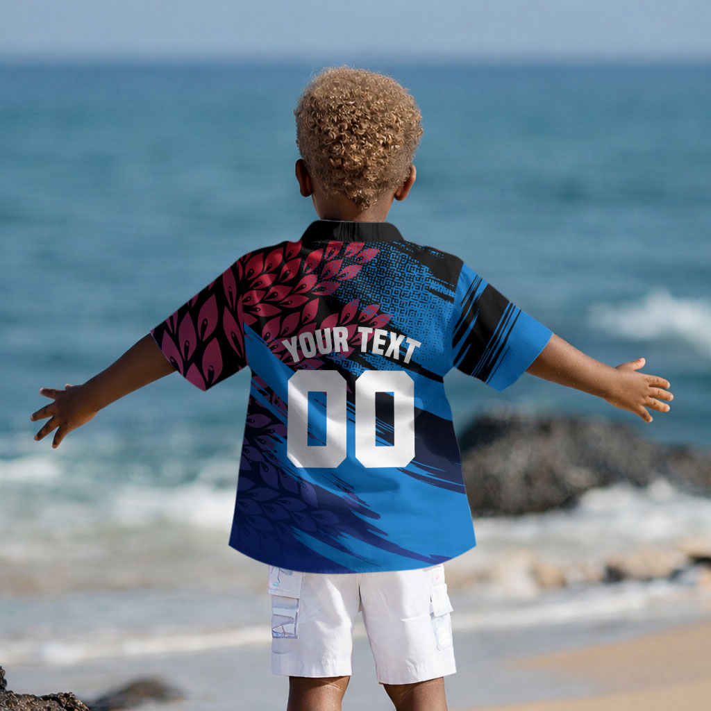 Personalized Antigua And Barbuda Cricket Kid Hawaiian Shirt Falcons Mascot Sport Style