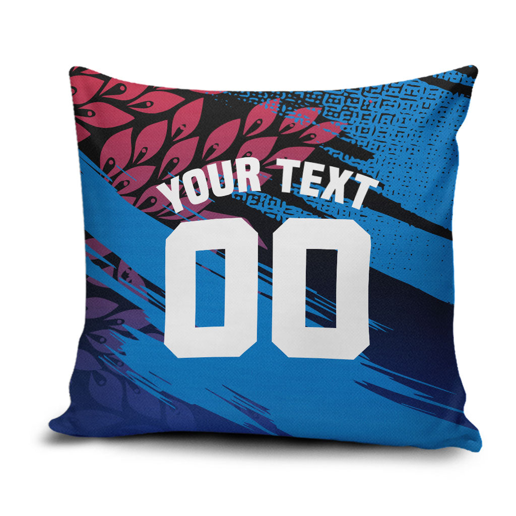 Personalized Antigua And Barbuda Cricket Pillow Cover Falcons Mascot Sport Style