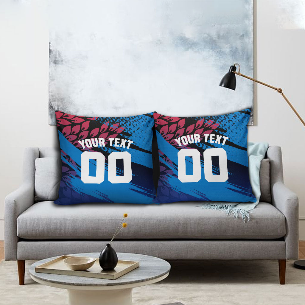 Personalized Antigua And Barbuda Cricket Pillow Cover Falcons Mascot Sport Style