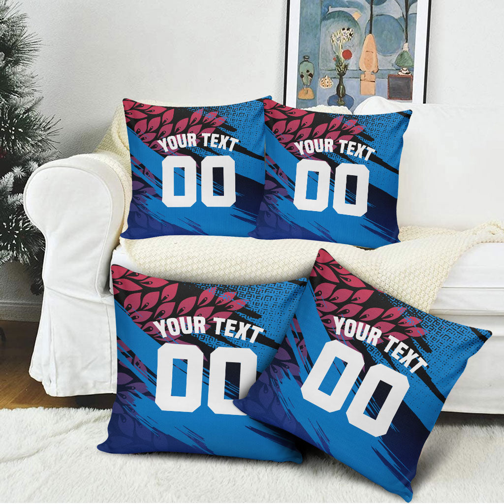 Personalized Antigua And Barbuda Cricket Pillow Cover Falcons Mascot Sport Style
