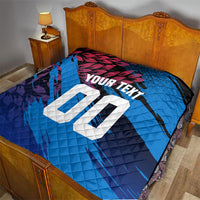 Personalized Antigua And Barbuda Cricket Quilt Falcons Mascot Sport Style