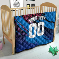 Personalized Antigua And Barbuda Cricket Quilt Falcons Mascot Sport Style