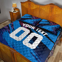 Personalized Antigua And Barbuda Cricket Quilt Bed Set Falcons Mascot Sport Style