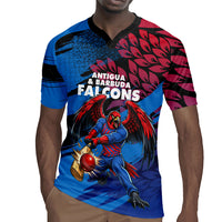 Personalized Antigua And Barbuda Cricket Rugby Jersey Falcons Mascot Sport Style