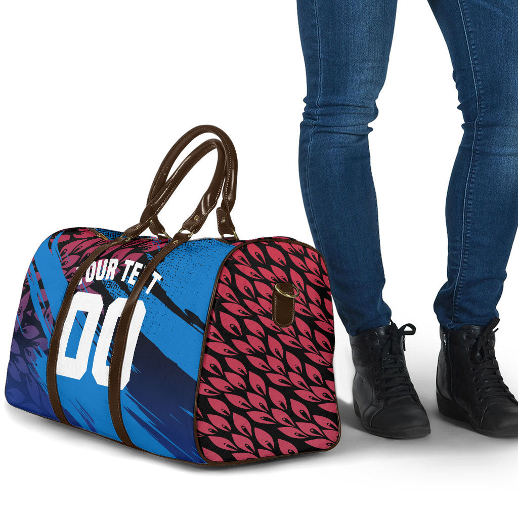 Personalized Antigua And Barbuda Cricket Travel Bag Falcons Mascot Sport Style