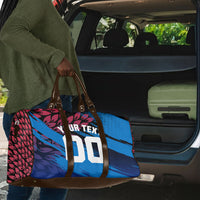 Personalized Antigua And Barbuda Cricket Travel Bag Falcons Mascot Sport Style