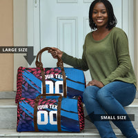 Personalized Antigua And Barbuda Cricket Travel Bag Falcons Mascot Sport Style