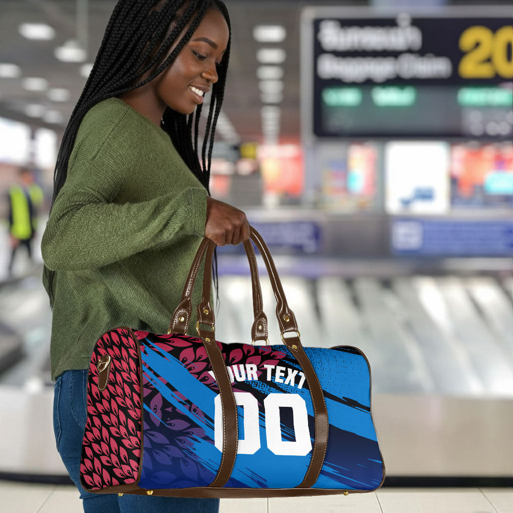 Personalized Antigua And Barbuda Cricket Travel Bag Falcons Mascot Sport Style