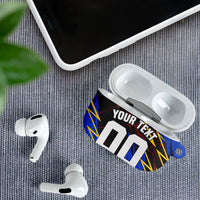 Personalized Antigua And Barbuda Cricket AirPods Case Falcons Caribbean Lightning Abstract Graphic