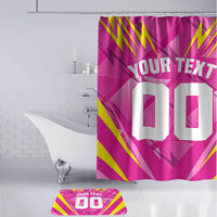 Personalized Barbados Tridents Bathroom Set Cricket Mascot Dynamic Anime Art