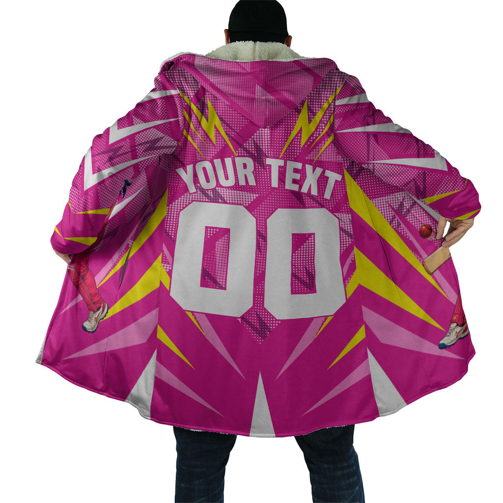 Personalized Barbados Tridents Cloak Cricket Mascot Dynamic Anime Art