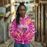 Personalized Barbados Tridents Hoodie Cricket Mascot Dynamic Anime Art