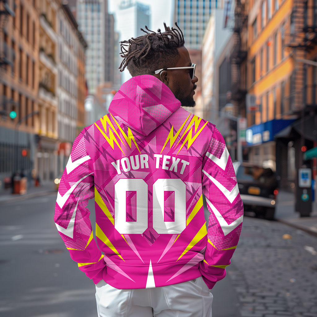 Personalized Barbados Tridents Hoodie Cricket Mascot Dynamic Anime Art