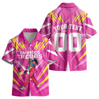 Personalized Barbados Tridents Kid Hawaiian Shirt Cricket Mascot Dynamic Anime Art