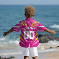 Personalized Barbados Tridents Kid Hawaiian Shirt Cricket Mascot Dynamic Anime Art