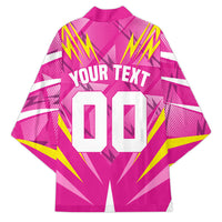 Personalized Barbados Tridents Kimono Cricket Mascot Dynamic Anime Art