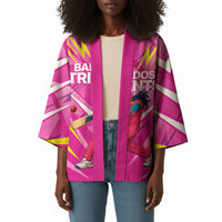 Personalized Barbados Tridents Kimono Cricket Mascot Dynamic Anime Art
